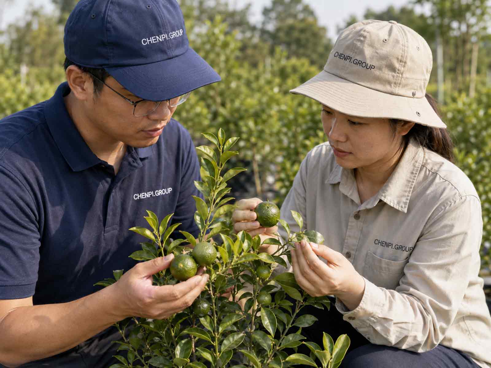 不同柑橘品种的果实大小颜色与果皮特征